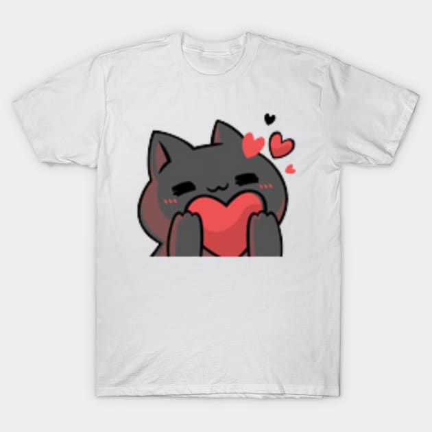 Kitty love T-Shirt by Unfortunatez